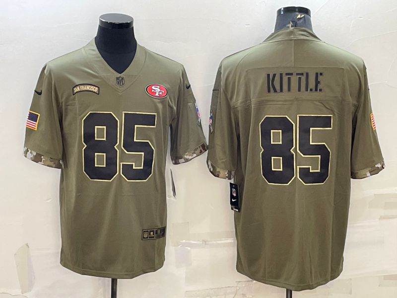 Men San Francisco 49ers #85 Kittle Green 2022 Vapor Untouchable Limited Nike NFL Jersey->carolina panthers->NFL Jersey